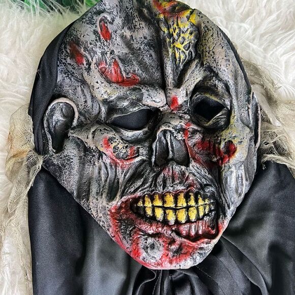 Halloween zombie scary mask one size - Picture 3 of 10